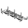 PIKO ET50600-108,Uchwyt podwozia osi z szlifierką kół DC do Lokomotywy parowej BR 78 DB PIKO 50600 Epoka III , H0